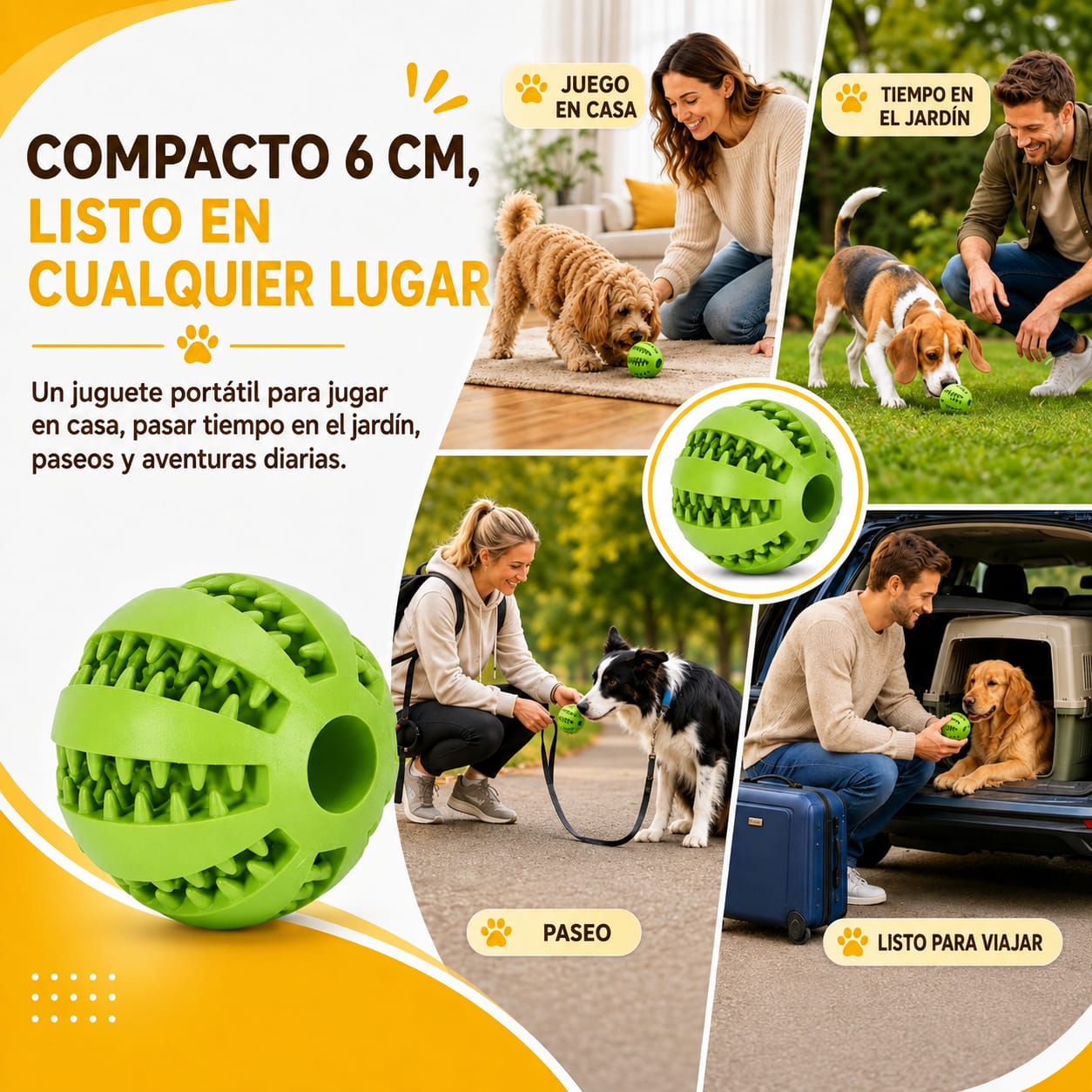 Pelota Porta Comida